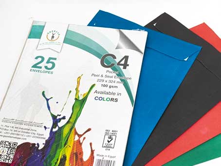 Make a statement with coloured envelopes by Impala Paper