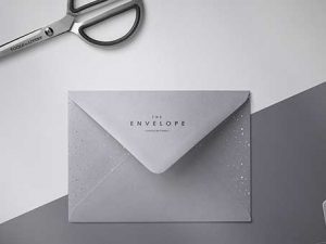 envelope with scissor